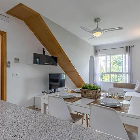 797 Rentals- Duplex 7 En La Carihuela A 1 Min De La Playa